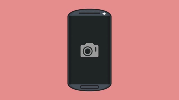 Smartphone Hd animasyon anlık fotoğraf - Video, Çekim