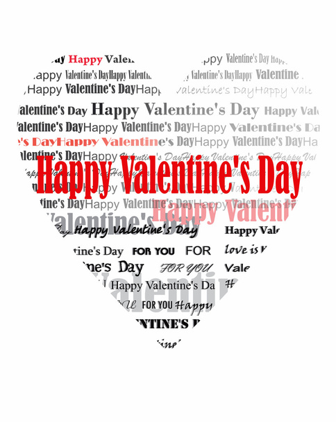 Happy valentine - Vector, afbeelding
