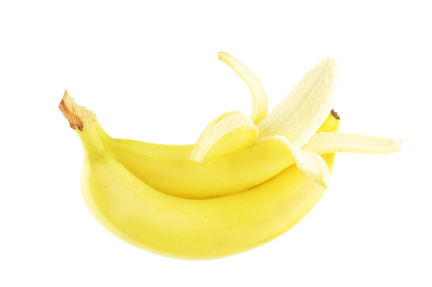 Bananas isolated on white background - Фото, изображение