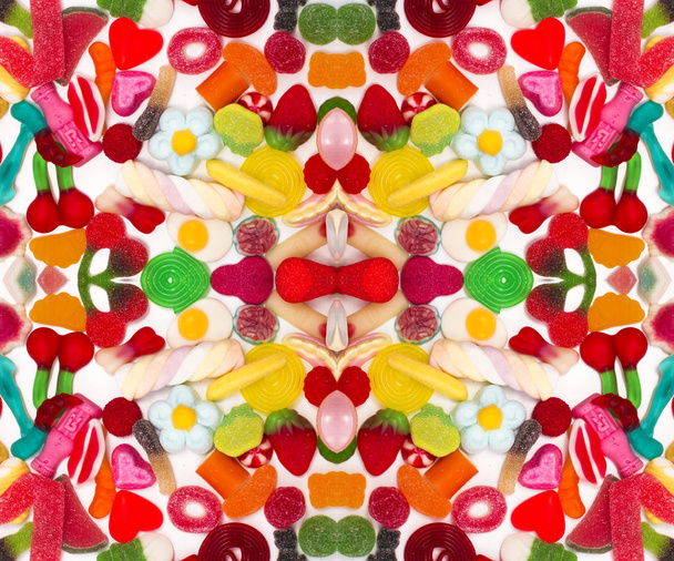 Солодкі цукерки візерунком
 - Фото, зображення