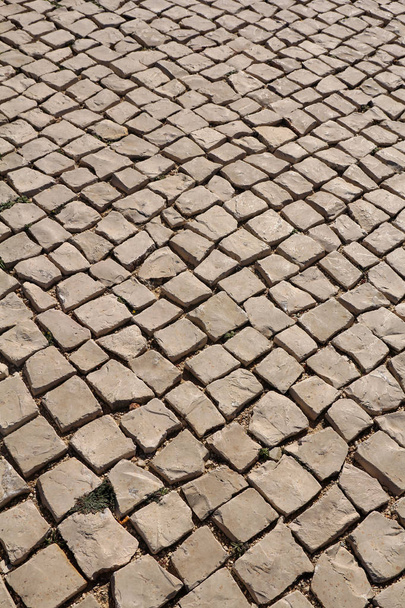 cobbled pavement background - Photo, Image