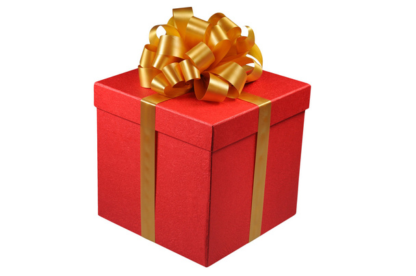 Red gift box - Photo, image