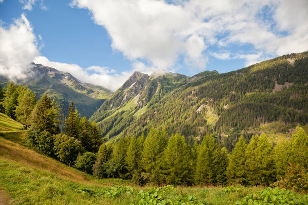 Scenic nature of mountain landscape, Alps, Switzerland - Photo, image