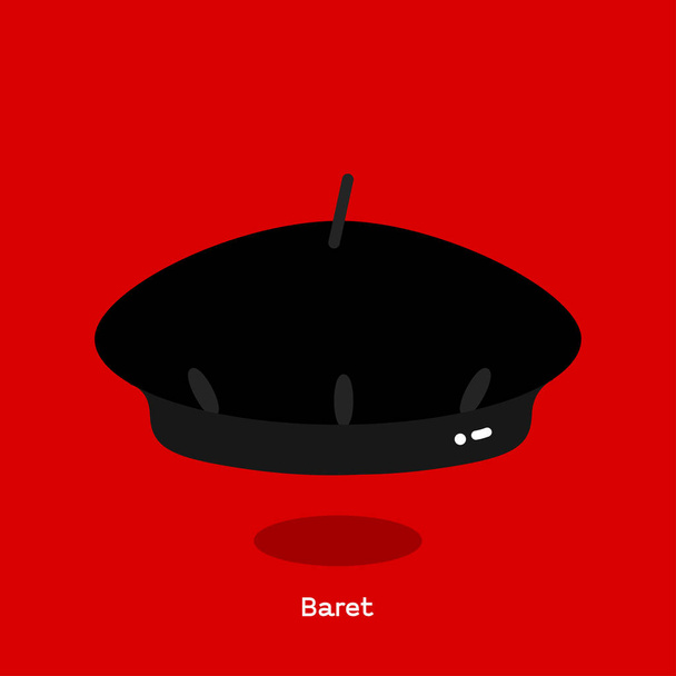 baret - Vector, afbeelding