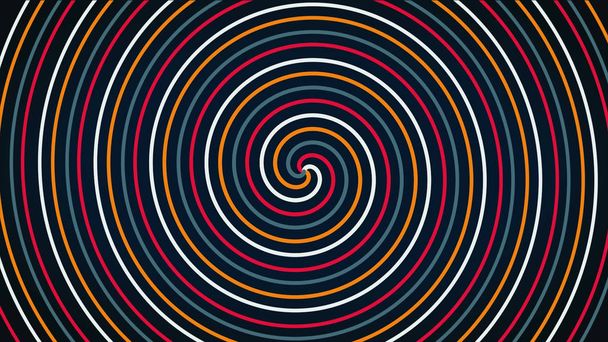 Спиральный светящийся эффект абстрактные круговые цветовые следы, абстрактные. Цветная спираль с тканными линиями в форме круга.
 - Фото, изображение
