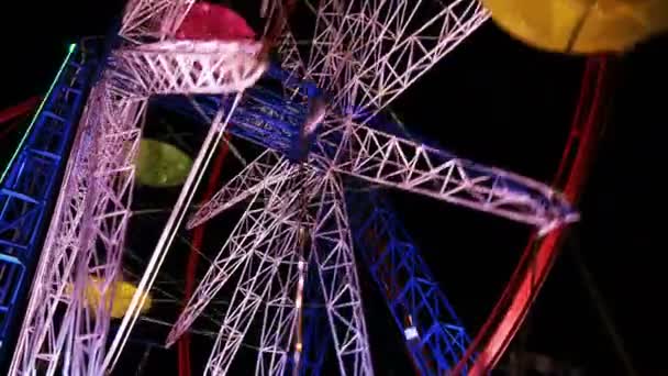 carrousel in themapark - Video