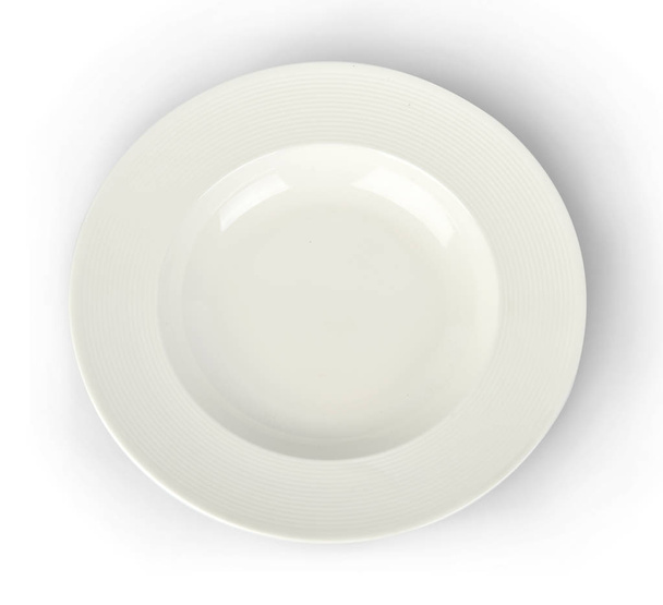 piatto su sfondo bianco - Foto, immagini