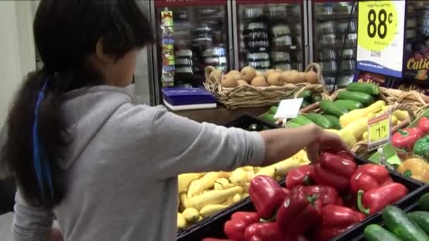 Shopping For Produce - Footage, Video