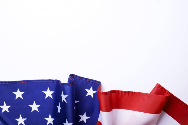 Arka plan Amerika Birleşik Devletleri Ulusal resmi tatiller kutlama ve anma günü yas bayrağı. ABD simgecilik. - Fotoğraf, Görsel