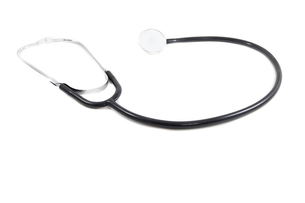 stetoscopio su sfondo bianco. immagine per isolato, salute, eq
 - Foto, immagini