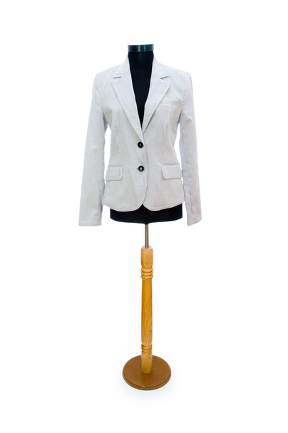Stylish jacket isolated on the white - Photo, Image
