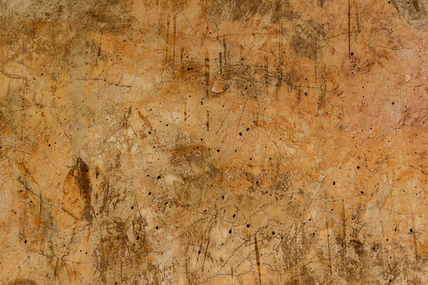 Texture on Yellow Grunge Concreat Wall Background - Fotó, kép