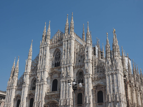 Duomo (meaning Cathedral) in Milan - Photo, Image