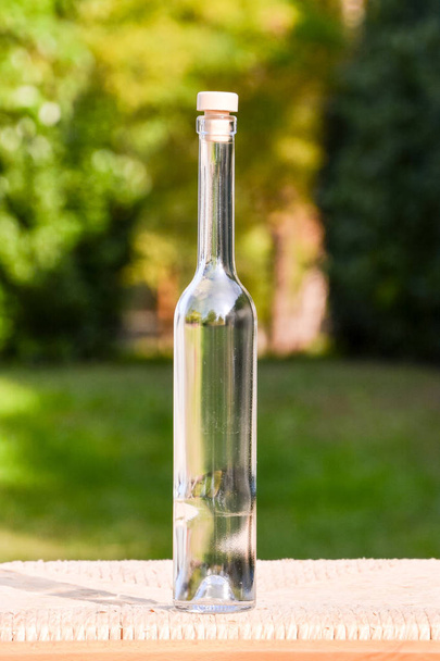 Vintage Old Fashioned Glass Bottle - Photo, Image