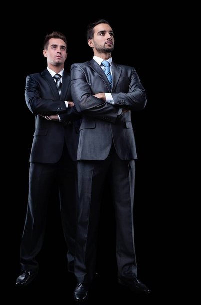 portrait of two business partners - Fotoğraf, Görsel