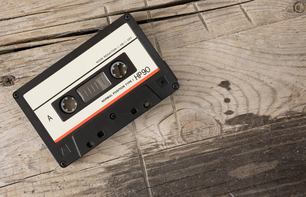 Vintage audio cassette tape - Foto, imagen