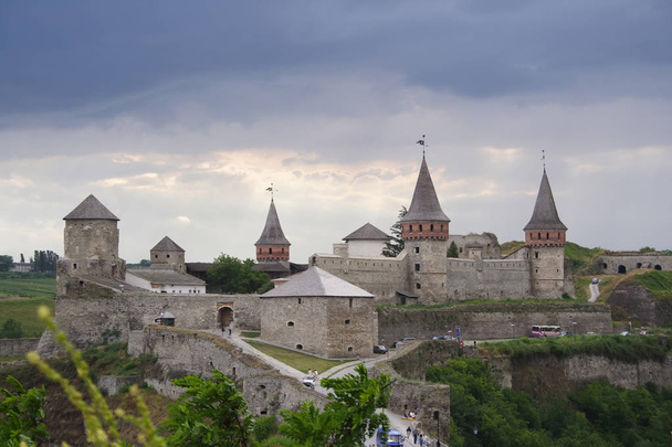 Kamieniec Podolski fortress - one of the most famous and beautif - Zdjęcie, obraz