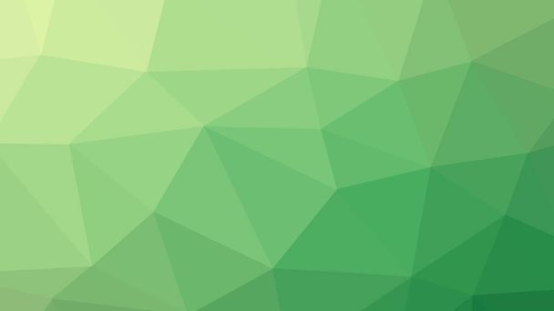 8K Abstract Triangle Polygon Green Background - Foto, imagen