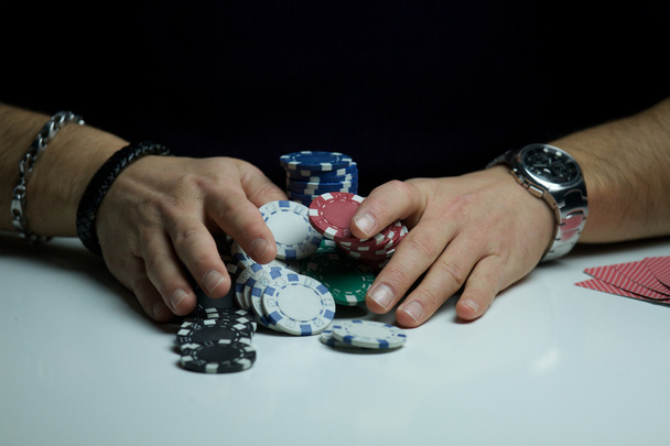 Poker player - Foto, Imagen
