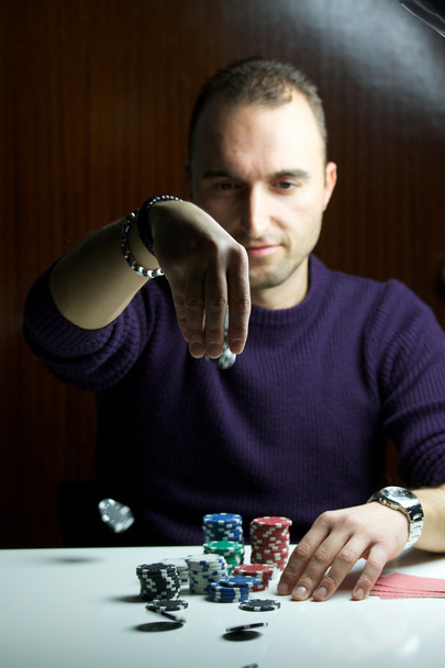 Poker player - Fotó, kép