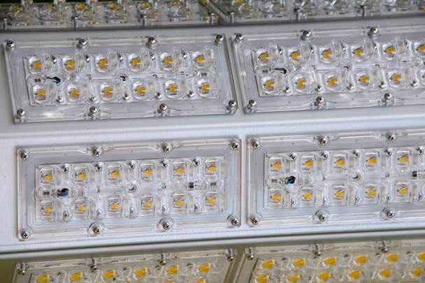 LED lamp strip close-up - Foto, afbeelding