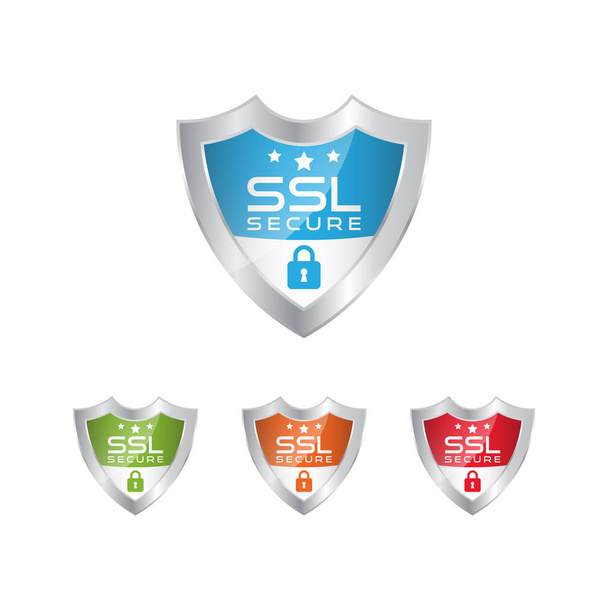 SSL icono de vector de seguridad
 - Vector, imagen
