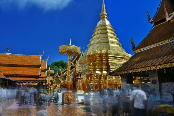 Wat Phra bu DOI Suthep Tapınağı Chiang Mai Province, Tayland - Fotoğraf, Görsel