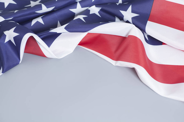 Closeup of American flag - Valokuva, kuva