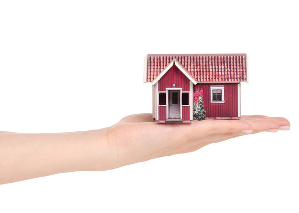 Small house in hand - Photo, Image