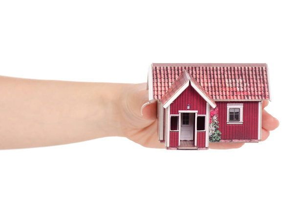 Small house in hand - Photo, Image