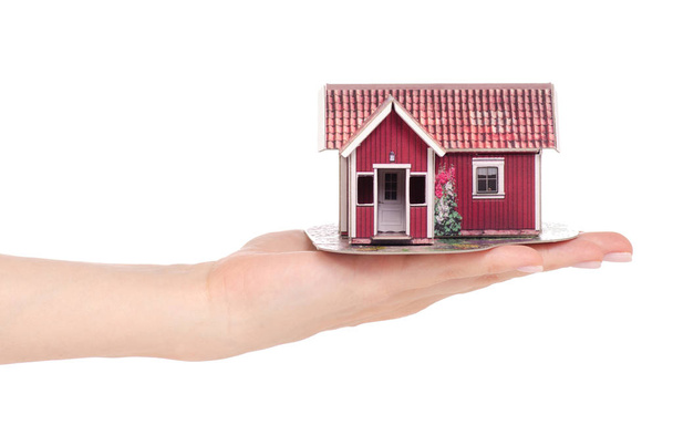 Маленький дом под рукой
 - Фото, изображение