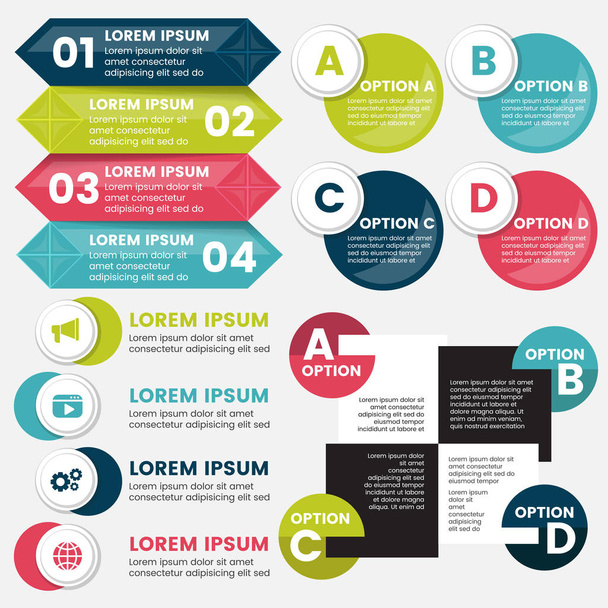Infographics Design Template Vector Illustration - Vector, Image