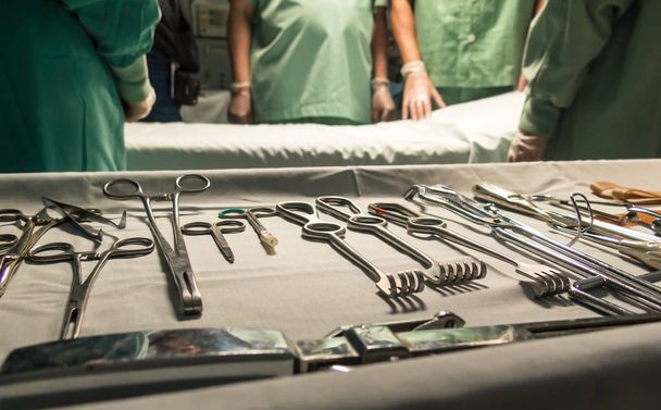 Medical instruments for surgeries - Foto, Imagem
