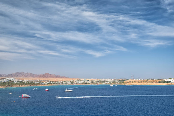 Naama Bay in Sharm El Sheikh, Egypt - Fotoğraf, Görsel