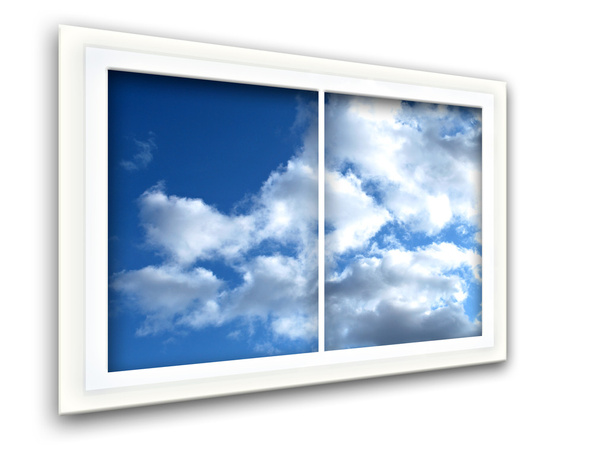 Sky Window View - Foto, Bild