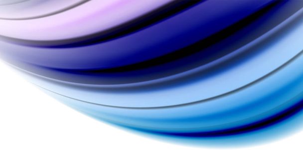 Гель желе рідина, що тече кольори рідкої веселки, хвильовий абстрактний фон, сучасний мінімальний барвистий дизайн
 - Вектор, зображення
