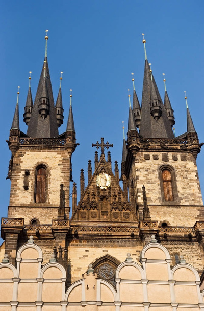 The Church of our lady before t��n. Prague, Czech Republic. - Foto, afbeelding