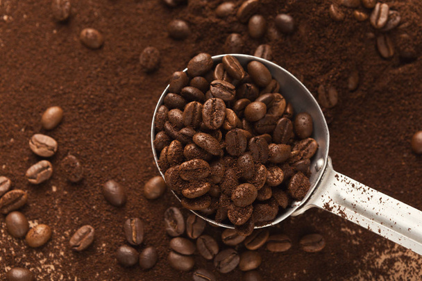 Régi fém gombóc kávé bab, Vértes - Fotó, kép