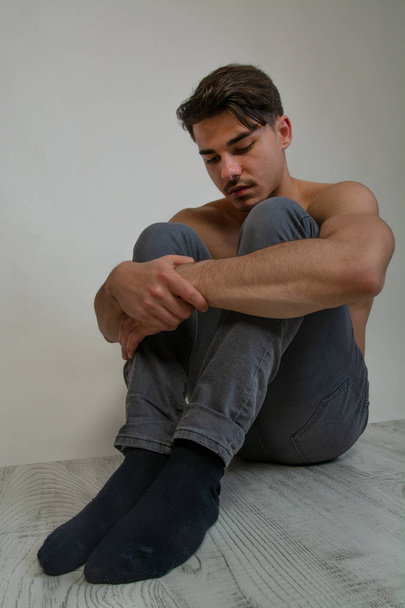  young man in depression - Photo, image