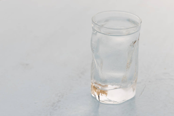 Glass of frozen water - Photo, Image
