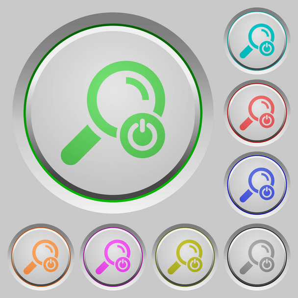 Exit from search push buttons - Vector, Image