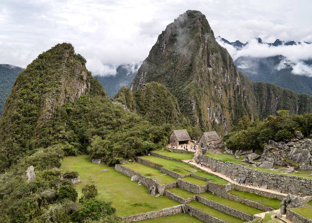 Kayıp İnka şehir, Machu Picchu, Cuzco, Peru - Fotoğraf, Görsel