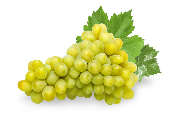 Green grape fruit isolated  - Foto, afbeelding