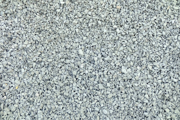 Crushed Grey Stone Background. - Photo, Image