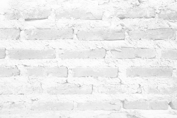 White Brick Wall Background. - Photo, Image