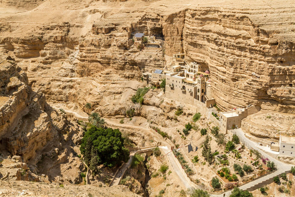 Il Wadi Qelt, Monastero di San Giorgio in Israele
 - Foto, immagini