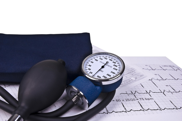 Monitoreo de la presión arterial
 - Foto, Imagen
