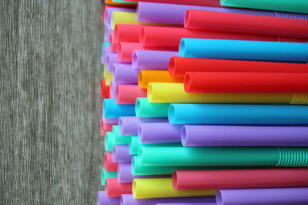 straw straws plastic drinking background colourful  full screen single use pollution copy space  stock, photo, photograph, image, picture, - Photo, Image