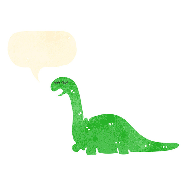 Cartoon dinosaur - Vector, afbeelding