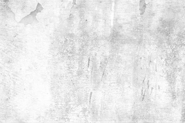 Blanco Grunge Peeling pintado de hormigón textura de la pared de fondo. - Foto, imagen